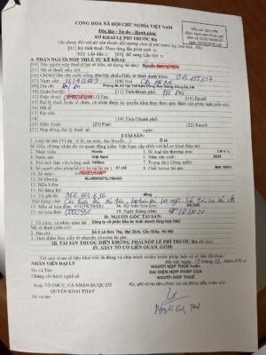 Hướng dẫn Thủ tục Đăng ký xe Ô tô mới nhất 2021