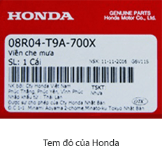 Phụ kiện Honda chính hãng