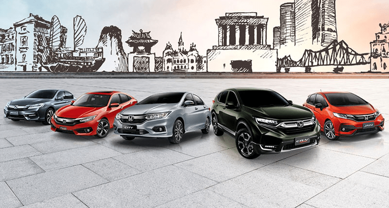 Cac Dong Xe O To Honda